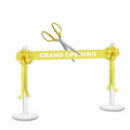 Grand Opening Kit-25" Ceremonial Scissors, Ribbon, Bows, Stanchions